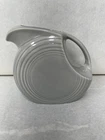 Homer Laughlin Fiesta Fiestaware Gray 64 Ounce Disc Pitcher