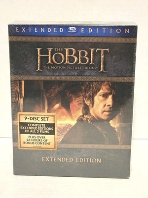 The Hobbit: the Motion Picture Trilogy (Extended Edition) (Blu-ray) New Sealed