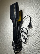 Plancha de pelo plana Vidal Sassoon modelo VS129 2 pulgadas de ancho placa dorada plancha vintage