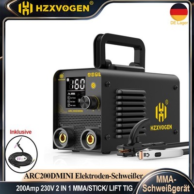 HZXVOGEN 200A MMA/ARC Lift WIG Schweißgerät 220V E-Hand MMA IGBT schweißinverter