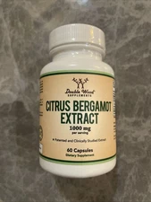 Citrus Bergamot Extract Double Wood Bergamot Extract 60 Caps Exp 5/26 FRESH!