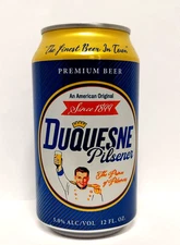 2025 DUQUESNE PILSNER - Pennsylvania Craft Beer Can - Latrobe, PA
