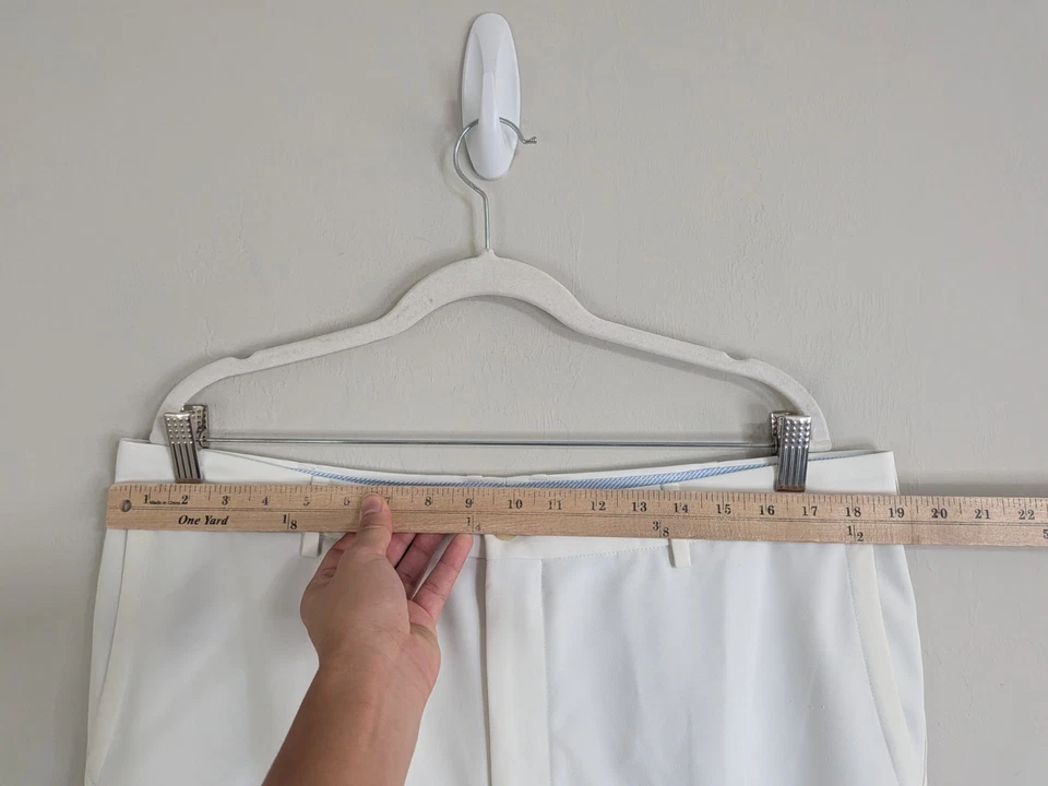 Pantalones Cortos Chinos Peter Millar Para Hombre 38 Blanco Informal Algodón Preppy Foto 2 de 4