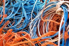 Authentic Ranch Used Hay Bailing Twine Colored Arts Crafts Projects Western