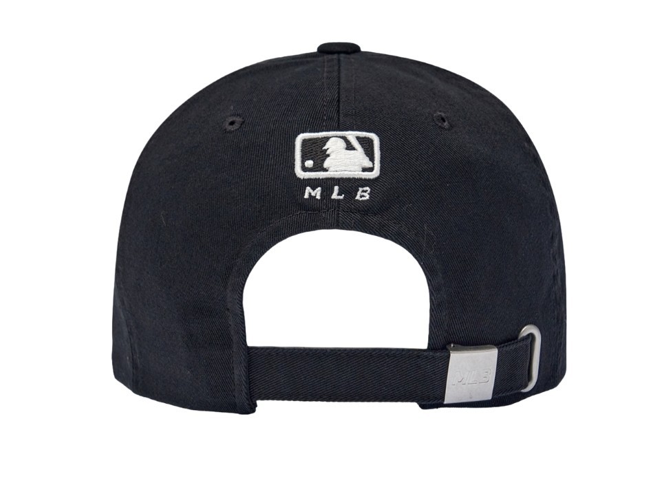 MLB Korea x Karina Signature Unstructured Ball Cap Black NY Logo