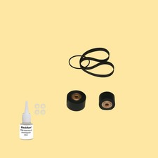 Riemen Andruckrolle Öl = Kit 8 für Kenwood KX-1100 HX Cassette Deck