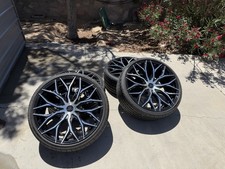 22 Cavallo Clv-37 Wheels Tires 5x115 Dodge Challenger Charger Chrysler 300