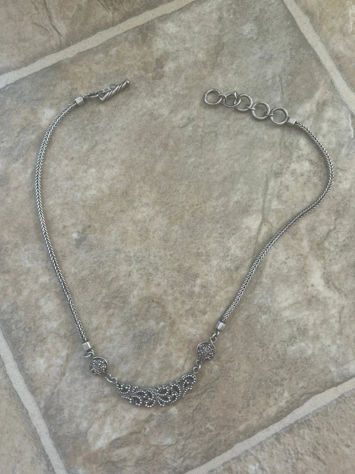 collar de plata de ley 925 louis hill Foto 3 de 3