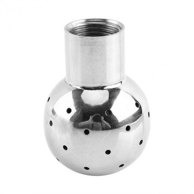 Safe 304 Stainless Steel Wash Ball Leak Proof Internal Thread Structure