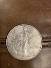 2002 1oz Silver American Eagle Slight Toning