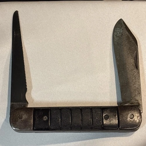 WW2 U.S. MILITARY “Jiant” SURVIVAL TOOL - Jack knife  USN? AAF? United GR Mich