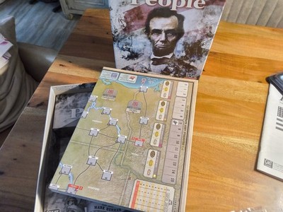 For the People, GMT, 1. Ed. von 2000 mit neuer Map + Box, engl., zus. Counter