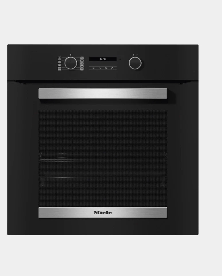 Miele H 2465 B Active Obsidianschwarz Single-Backofen, schwarz