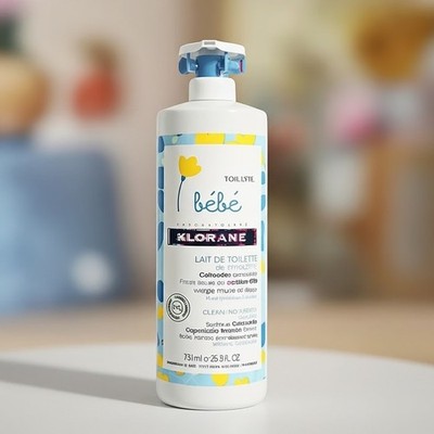 Klorane Baby Lait De Toilette 750ml