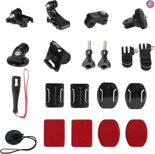 Universal Action Camera Accessory Kit for GoPro Hero 13 12 11 10 9 8 7 6 5 Go