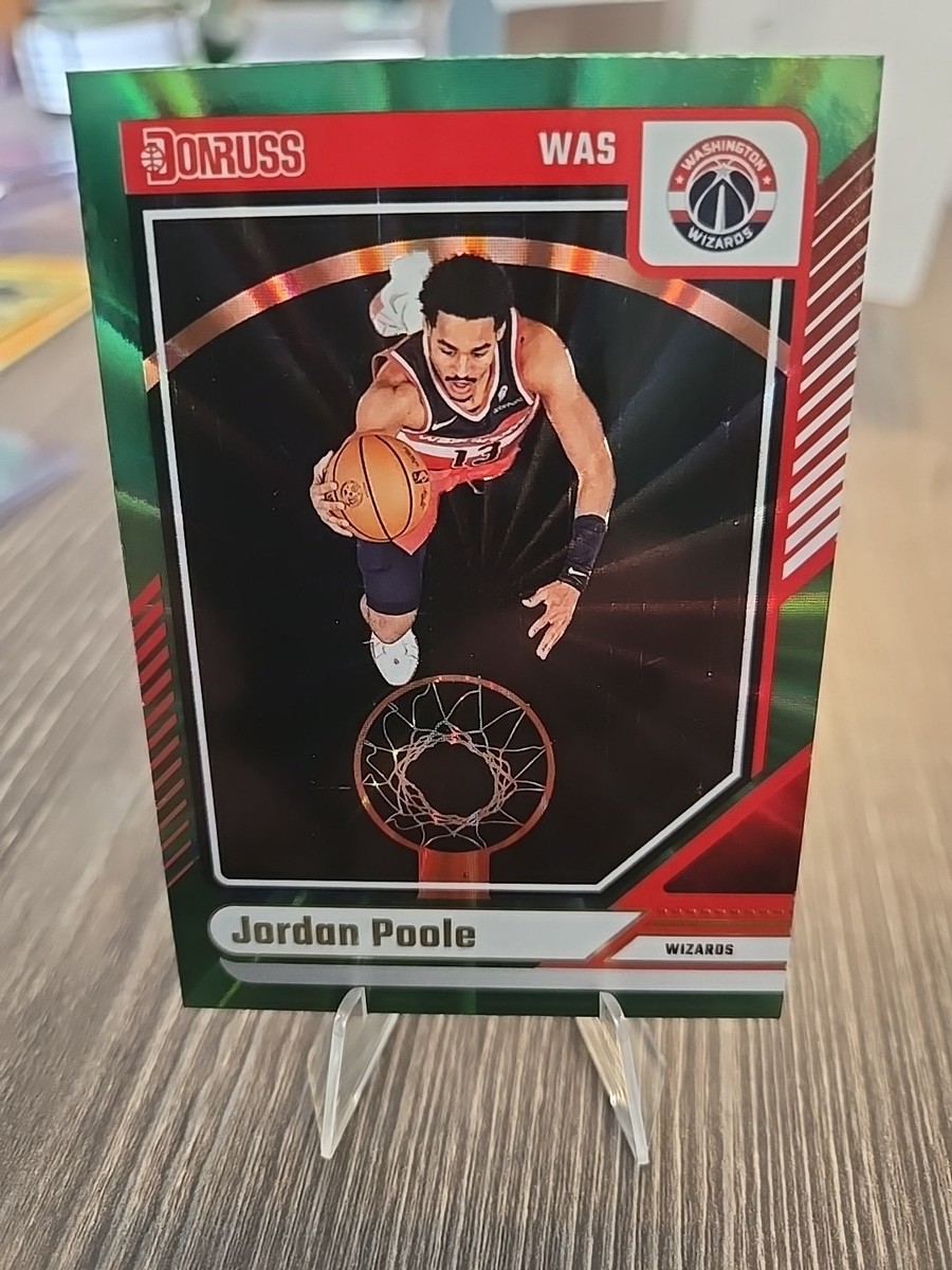 Jordan Poole サインカード /25枚限定 2024-25 Panini Donruss