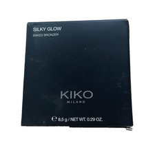 KIKO Milano Silky Glow Baked Bronzer, Silky T...