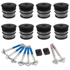 Silicone Body Mount Bushings Bolt Kit For Ford F250 F350 08-16 Crew Cab 2/4WD