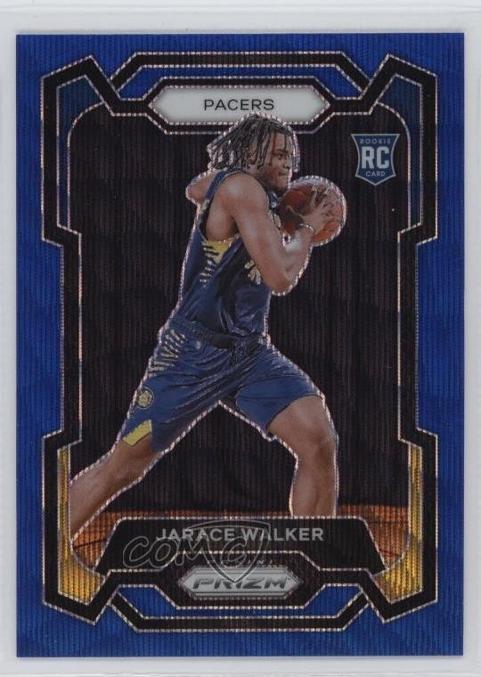 2023-24 Panini Prizm Blue Wave Prizm Jarace Walker #168 Rookie RC 1pk2