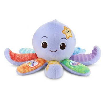VTech Baby Snuggles the Octopus Musical Plush 6.9'' x 8.1'' x 4.3'', Multicolor