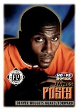 1999 Fleer/Skybox NBA Hoops Card #174 James Posey Nuggets Future Phenomenons