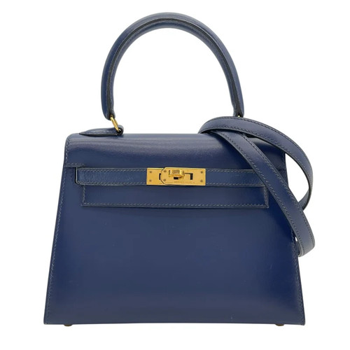 HERMES Mini Kelly Shoulder Bag Y Stamp #OKB277