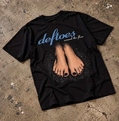 DEFTOES Around The Floor Spoof Parody T-Shirt Deftones Fur 90s Rock Metal Alt - product listing photo