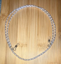 Pink Seed Bead Eyeglass Chain Holder 24  NWOT