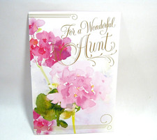 Lovely  Birthday Greeting Card for Aunt Aunti...
