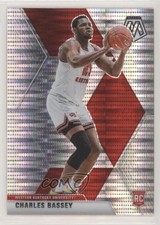 2021-22 Panini Chronicles Draft Picks Mosaic Pulsar Charles Bassey #273 1u6