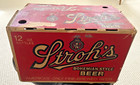Vintage Empty Stroh’s Bohemian Beer Case 1982 Detroit MI 12 Oz for Long Necks — photo 9