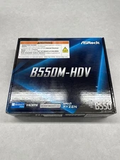BOX ONLY for AsRock B550M-HDV