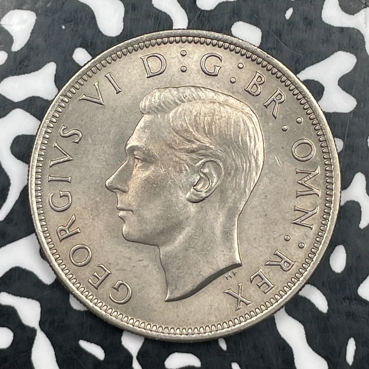 1947 年英国半克朗硬币| eBay