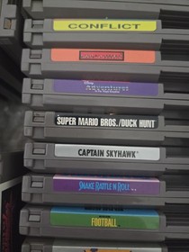 Nintendo NES Game Lot 32 Authentic Carts: Mario, Ninja Gaiden, Predator &plusmn; TESTED