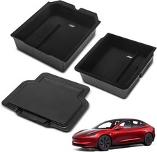 YHTAUTO Center Console Organizer Tray Fit for Tesla Model Y Juniper 2025 2026,Te