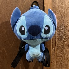 Stitch Plush Backpack 3D 14" by 13" Lilo and Stitch Adjustable Straps Hot Topic