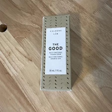 Caldera + Lab The Good | Men's Organic Moisturizing Face Serum for Dry, Sensitiv