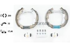 BREMSBACKENSATZ FÜR TOYOTA AYGO ( B1 ), CITROËN C1 (PM , PN ) - TEXTAR 84064501