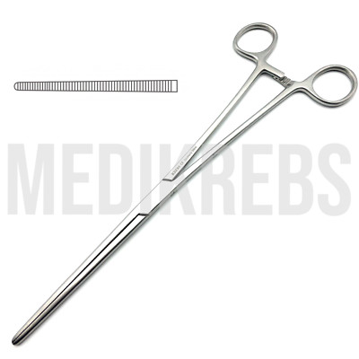 Rochester Pean Haemostatic Forceps Straight 22 cm - 8.6'' O.R Grade German Steel