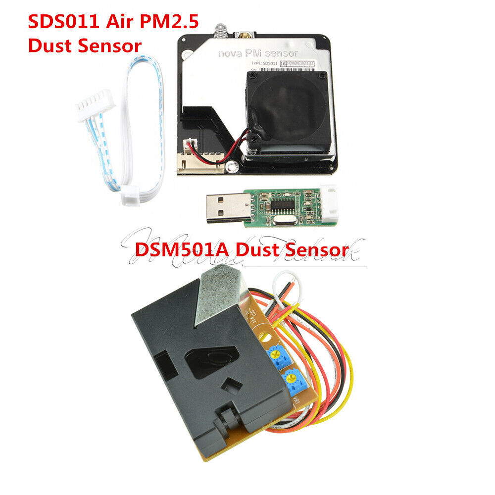 DSM501A/SDS011 Dust Sensor Particle Laser PM2.5 Air Quality Detection PM Sensor 