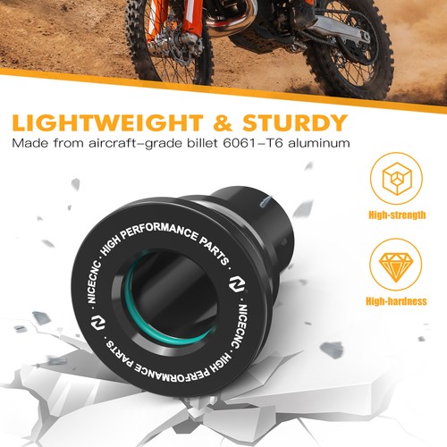 Espaciadores de cubo de rueda trasera NICECNC para Husqvarna 150 250 300 350 450 501 TE FE 2024 - Imagen 5 de 7