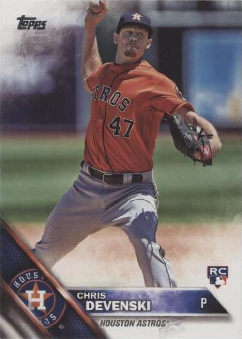2016 Topps Update Series - Chris Devenski #US270 - 1 of 1