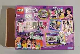 Lego 41332 Friends Emma's Art Stand 100% Complete (Original Box & Instructions)