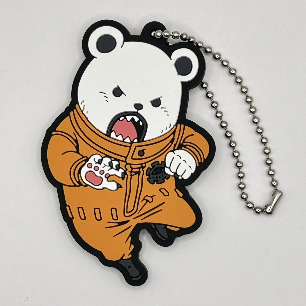 BEPO丸水産 One Piece Bepo Ichiban Kuji 20th Anniversary Rubber Keychain Charm