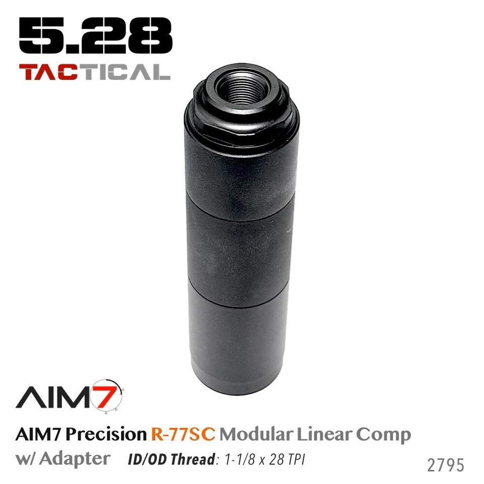 AIM7 R-77SC Modular Linear Comp Multi 223, 30CAL,9mm CNC Aluminum Black ...