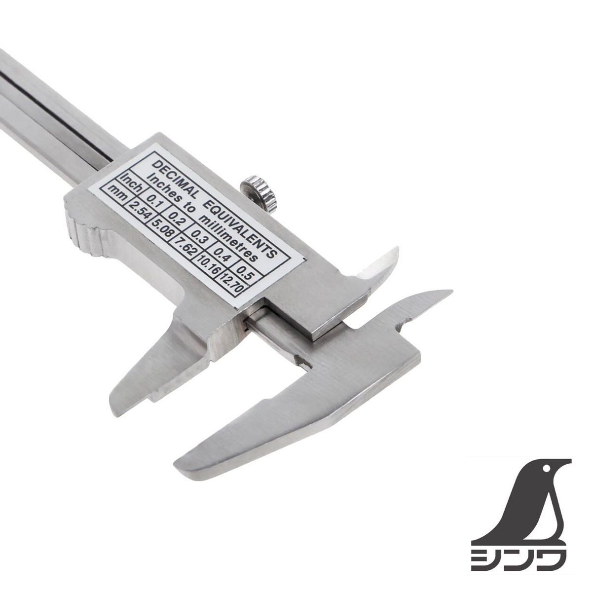 SHINWA Premium Ultra Mini Pocket Vernier Caliper Metric 70mm 19892