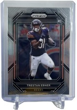 2022 Prizm Trestan Ebner Chicago Bears Rookie RC Card #351 W/Top Loader