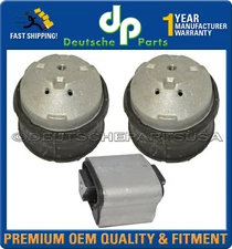 Mercedes E550 4MATIC W211 HYDRO Engine Motor Transmission Mount Mounts LR SET 3