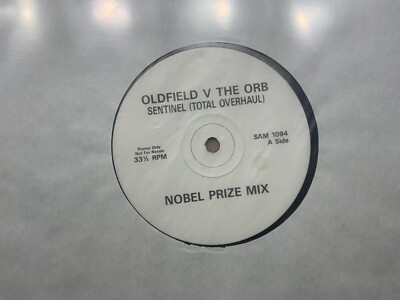 Oldfield Vs. The Orb: Sentinel (Total Overhaul) Promo Vinyl