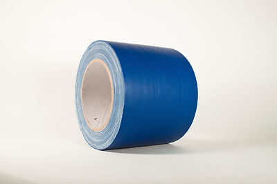 Gewebeband Panzerband Panzertape Klebeband Blau Matt 100mm x 25m